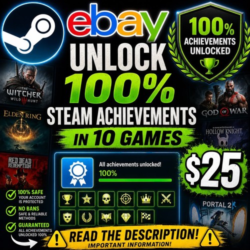 100 steam achievements read - 100%,