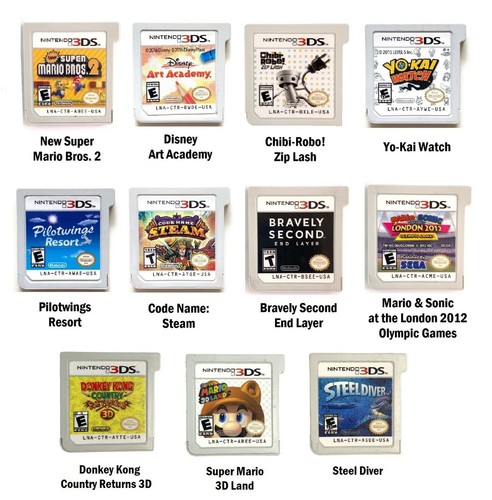 Used nintendo 3ds games - used,