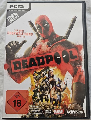 Deadpool dvd rom game - pc,