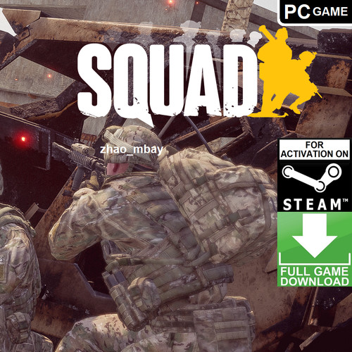 Squad steam key global - pc,