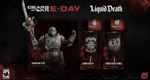 Liquid death gears - gears, war